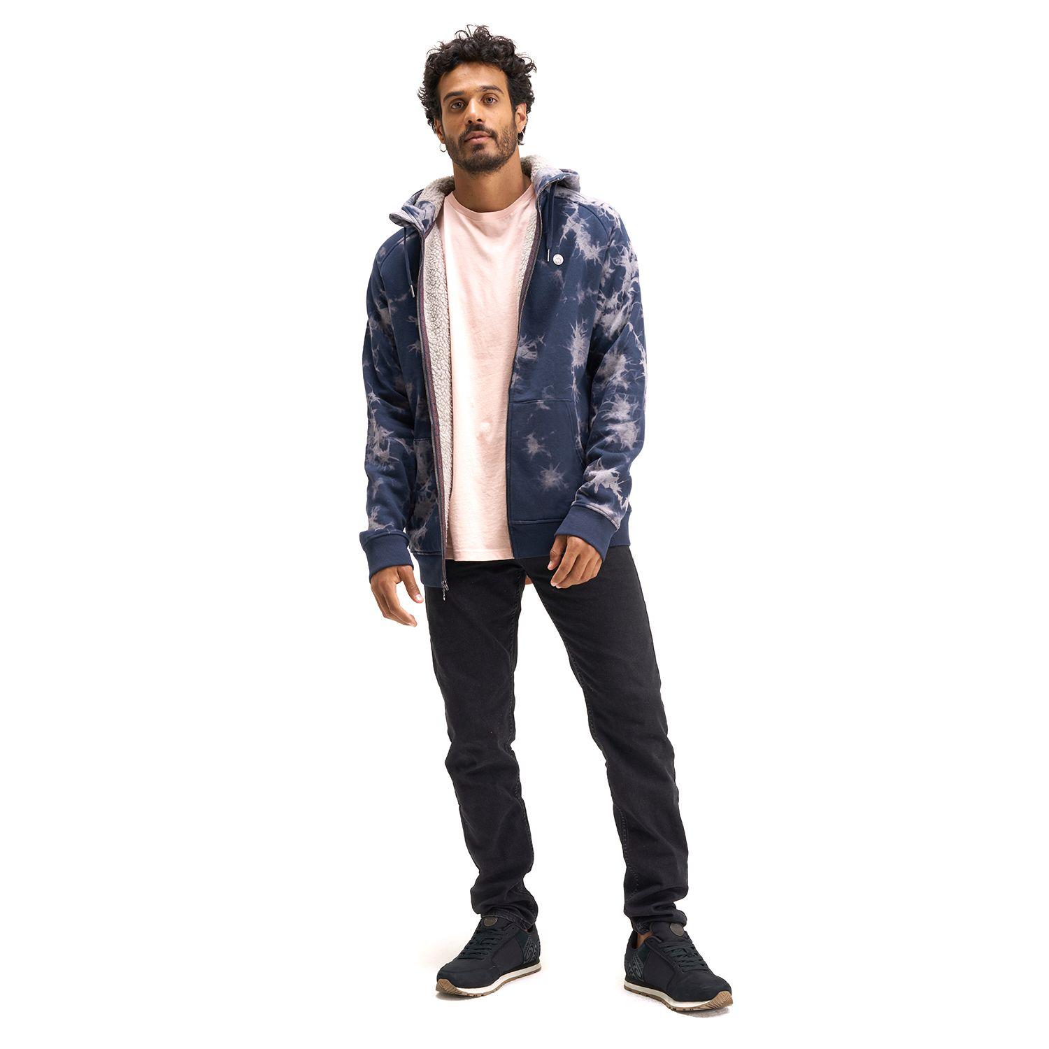 Poleron Hombre Refugia-T Azul Haka Honu-6