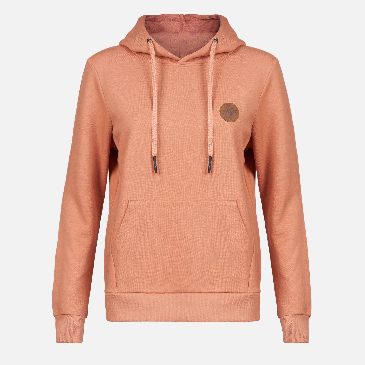 Poleron Mujer Canguro Damasco Haka Honu I22-0