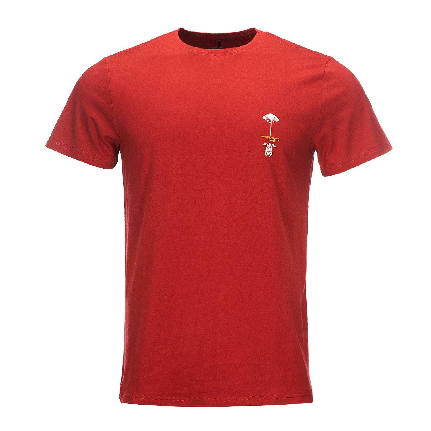Polera Hombre Araucaria Rojo Haka Honu-0