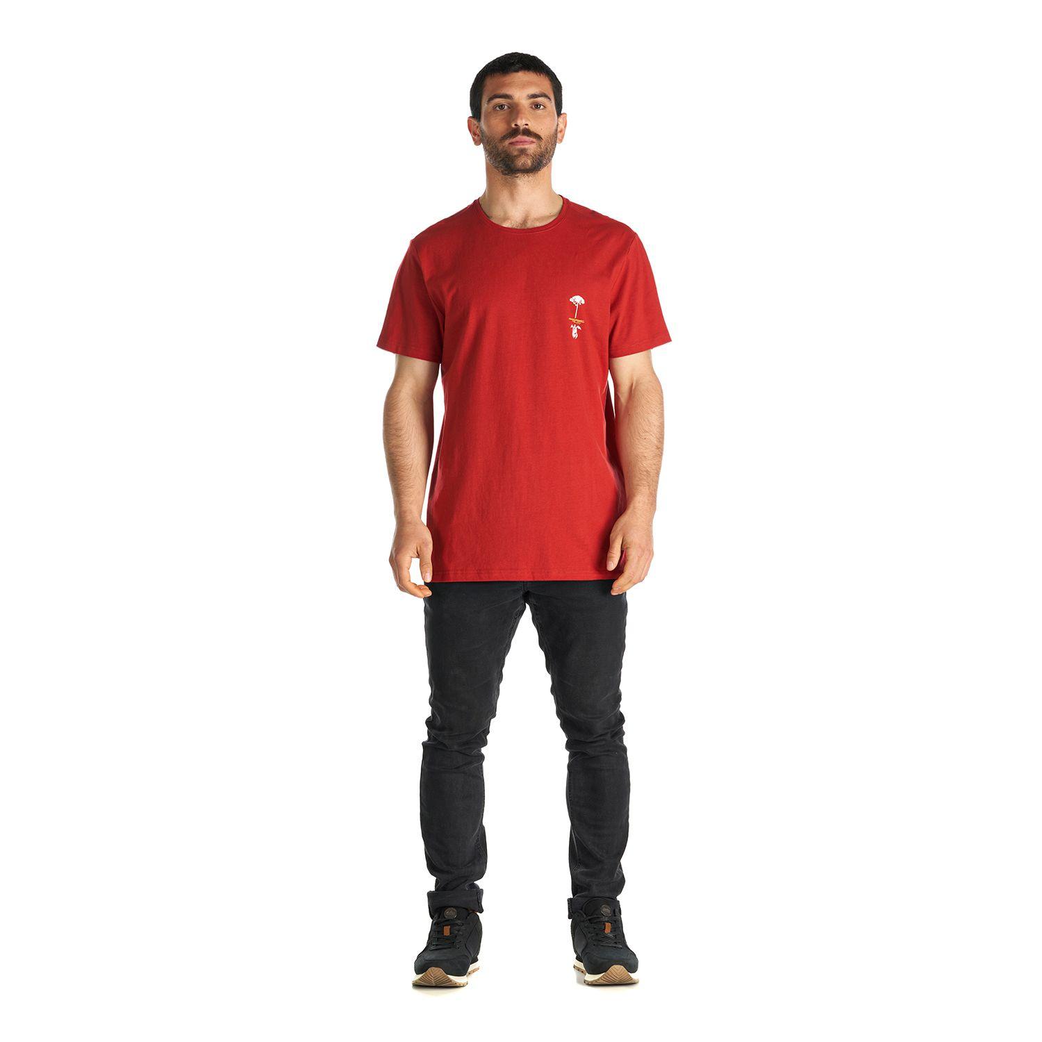 Polera Hombre Araucaria Rojo Haka Honu-8