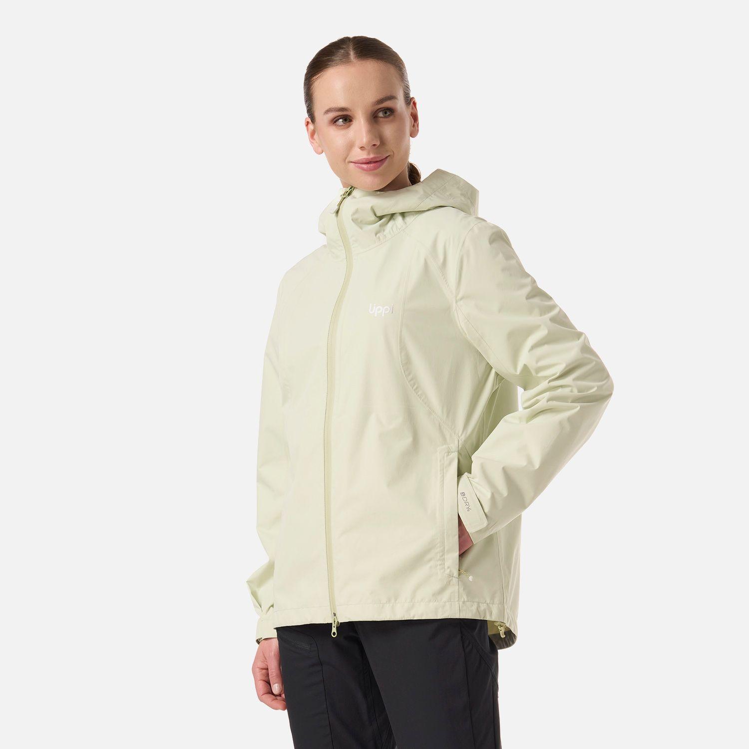 Chaqueta Mujer Shield B-Dry Hoody Jacket Verde Claro Lippi V26-1