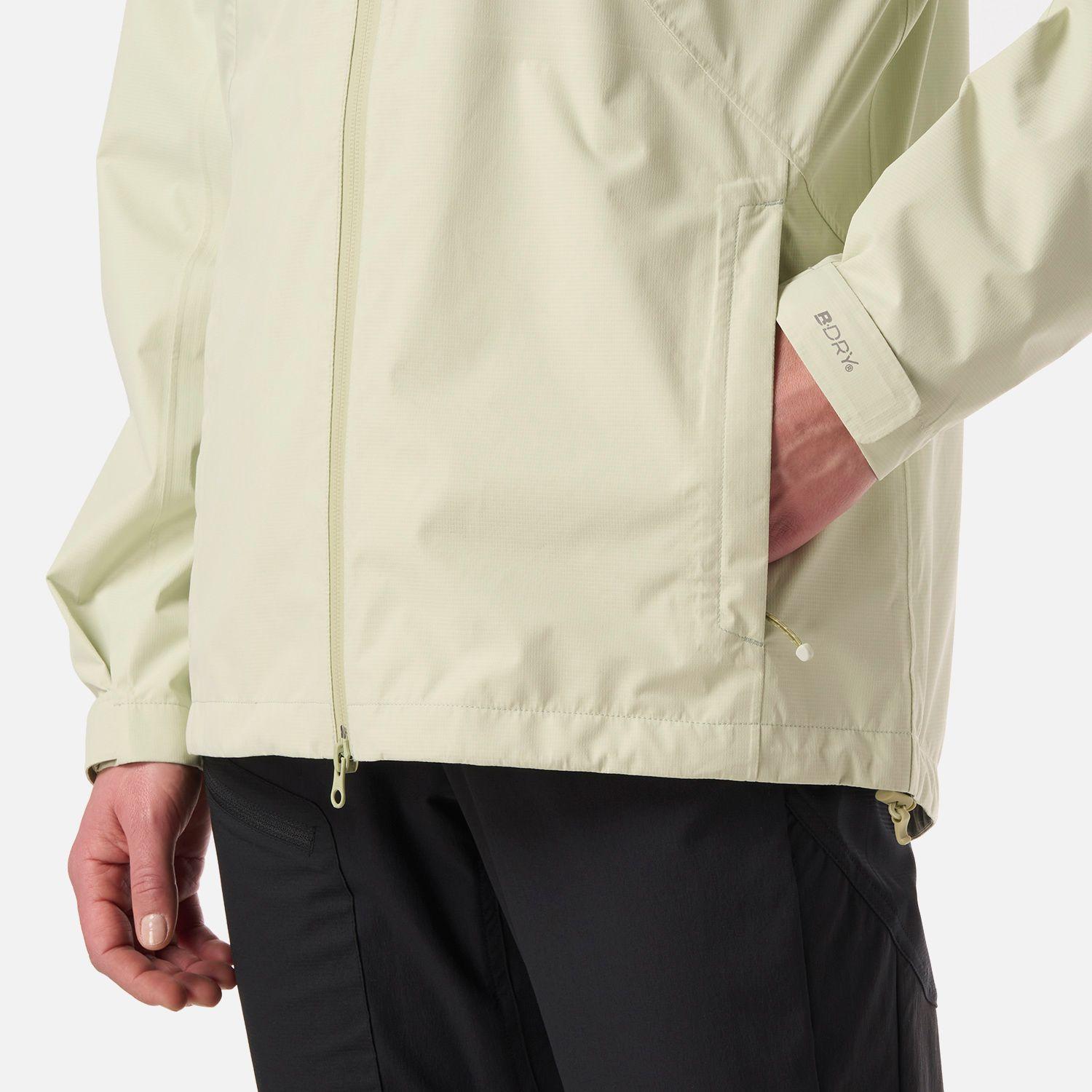Chaqueta Mujer Shield B-Dry Hoody Jacket Verde Claro Lippi V26-5