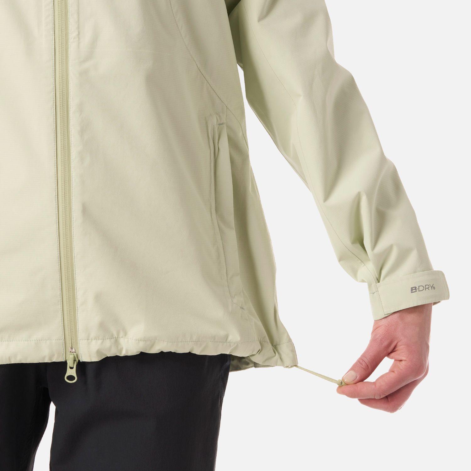 Chaqueta Mujer Shield B-Dry Hoody Jacket Verde Claro Lippi V26-6