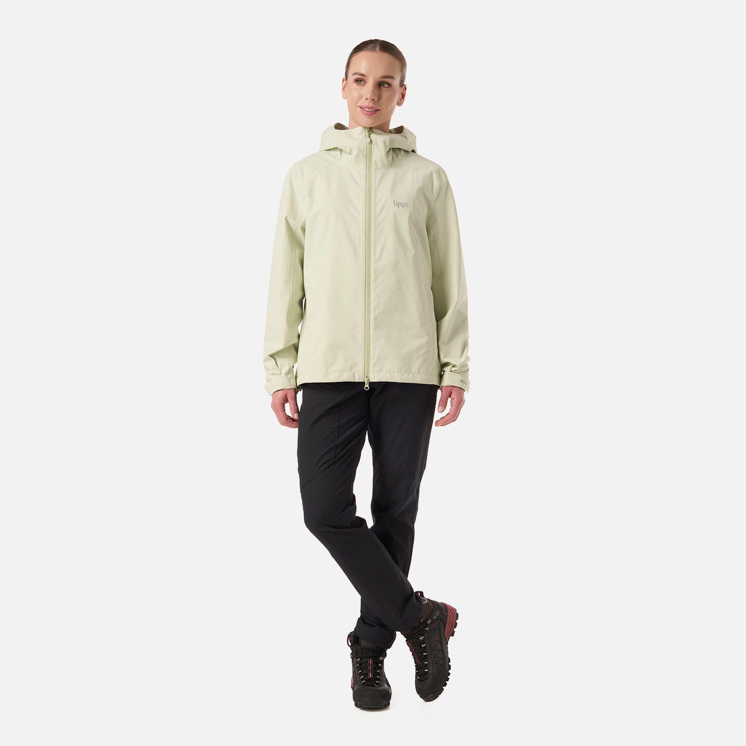 Chaqueta Mujer Shield B-Dry Hoody Jacket Verde Claro Lippi V26-8