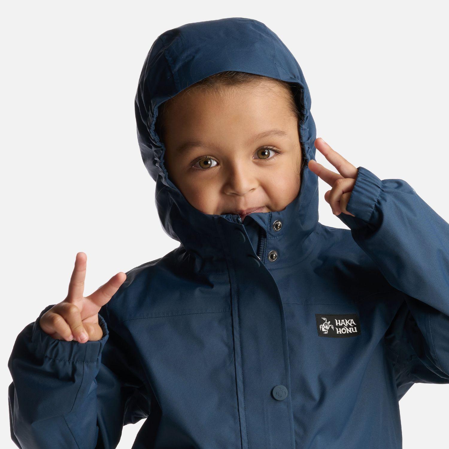 Chaqueta Niño Mini Kauai Azul Oscuro Haka Honu-3