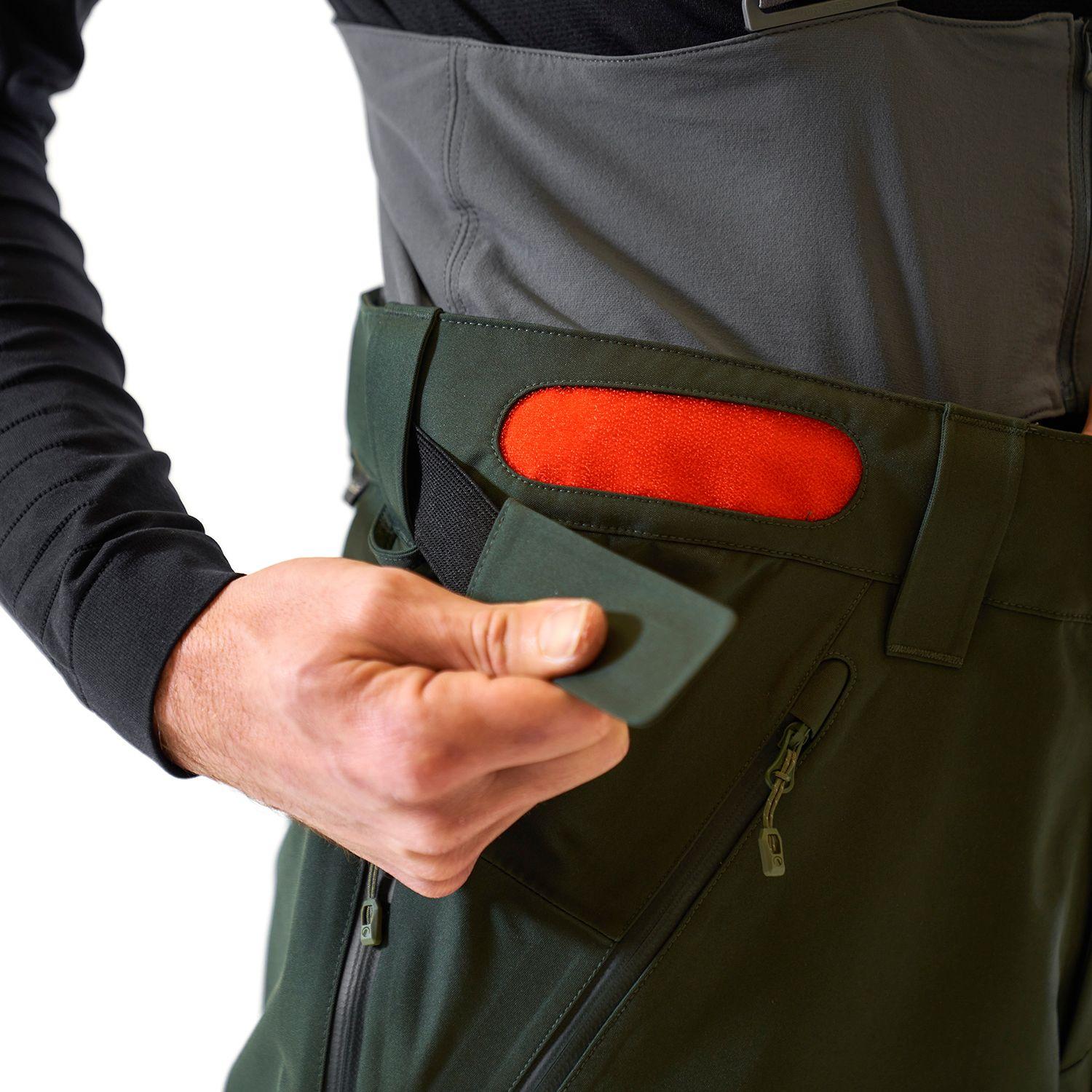 Pantalon Hombre Snow Raptor B-Dry Pants Verde Oscuro Lippi-2