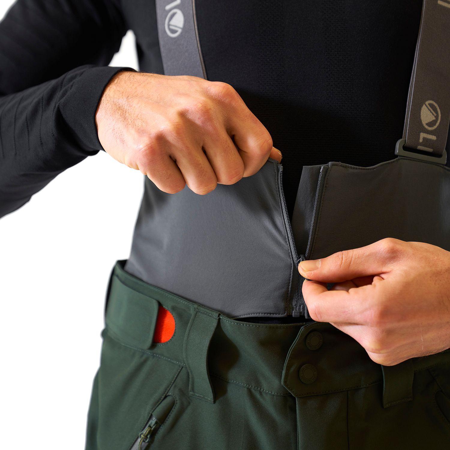 Pantalon Hombre Snow Raptor B-Dry Pants Verde Oscuro Lippi-3