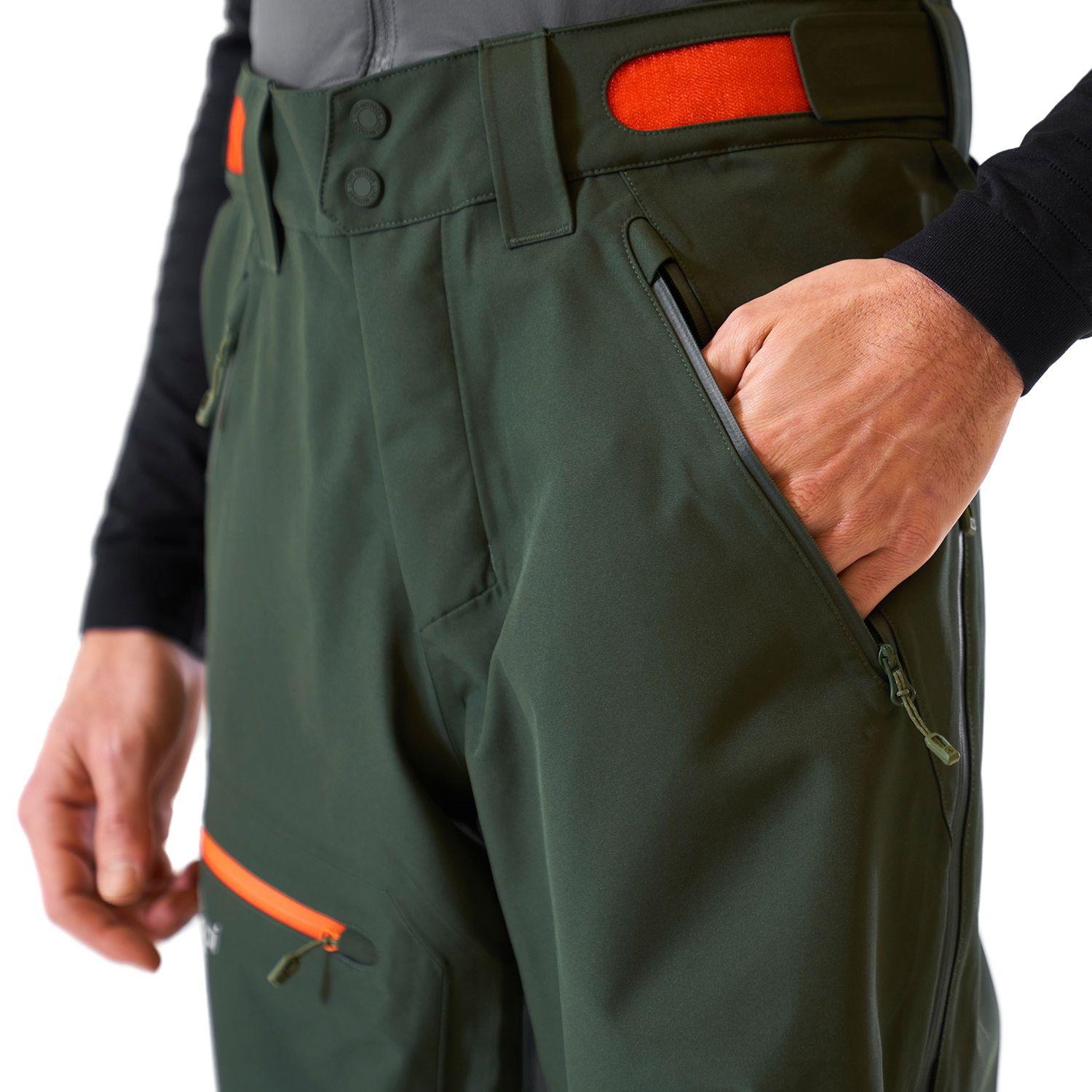 Pantalon Hombre Snow Raptor B-Dry Pants Verde Oscuro Lippi-5