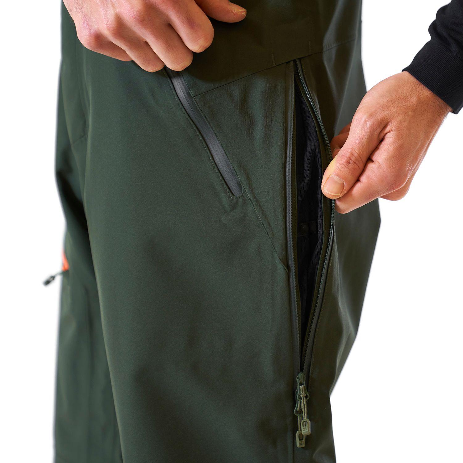 Pantalon Hombre Snow Raptor B-Dry Pants Verde Oscuro Lippi-7