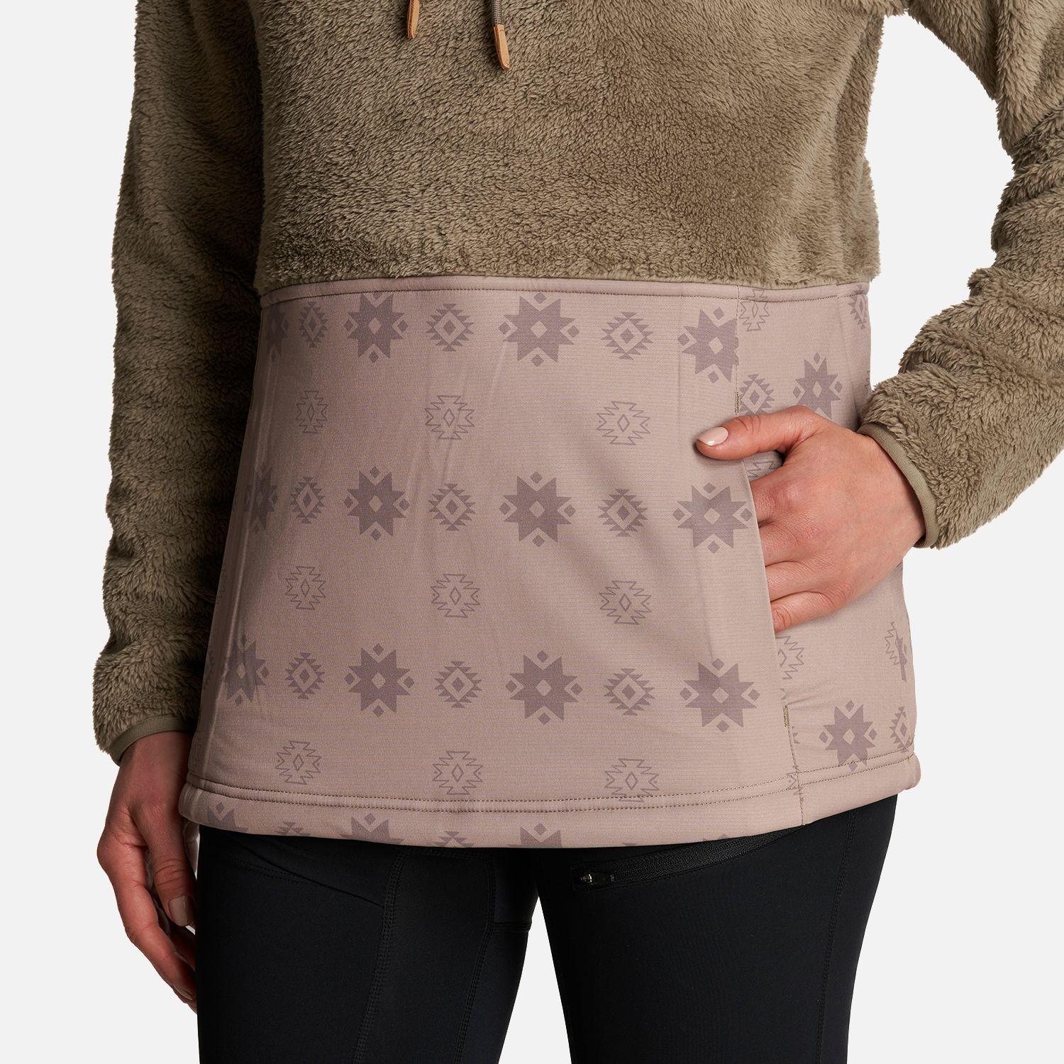 Poleron Mujer Baggy Sweatshirt Taupe Lippi-5