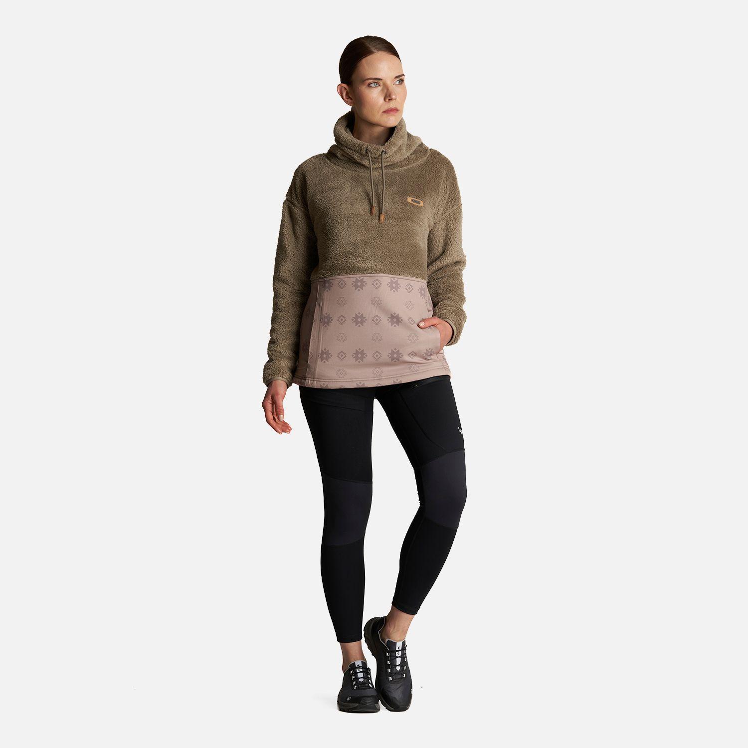 Poleron Mujer Baggy Sweatshirt Taupe Lippi-6