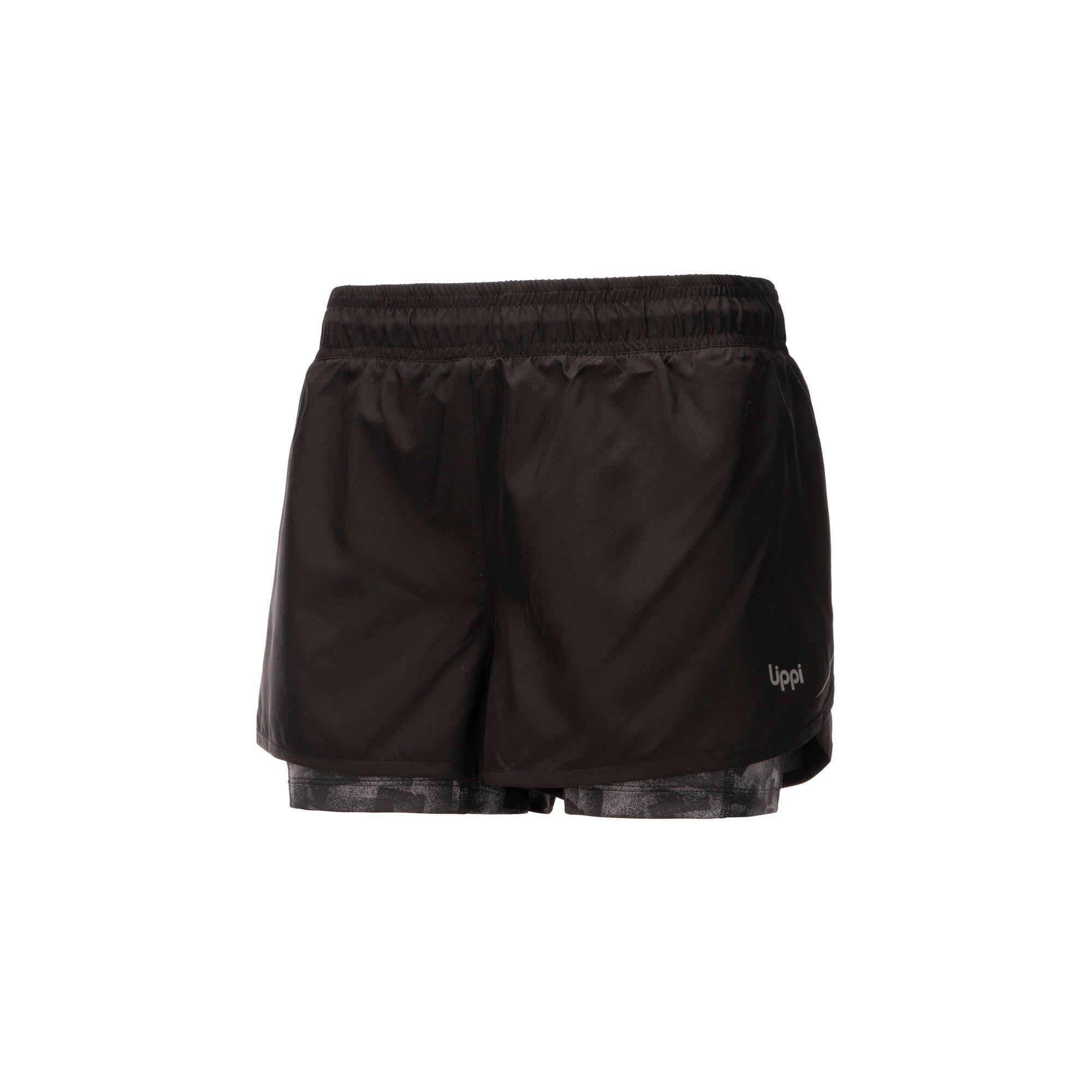 Short Mujer Go For It Shorts Negro Lippi V20-0
