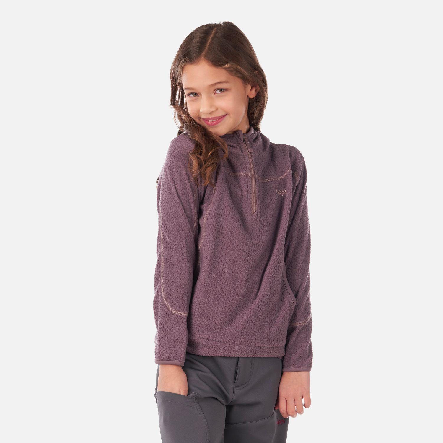 Poleron Niña Saltamontes Nano-F 14 Zip Hoody Malva Lippi-1