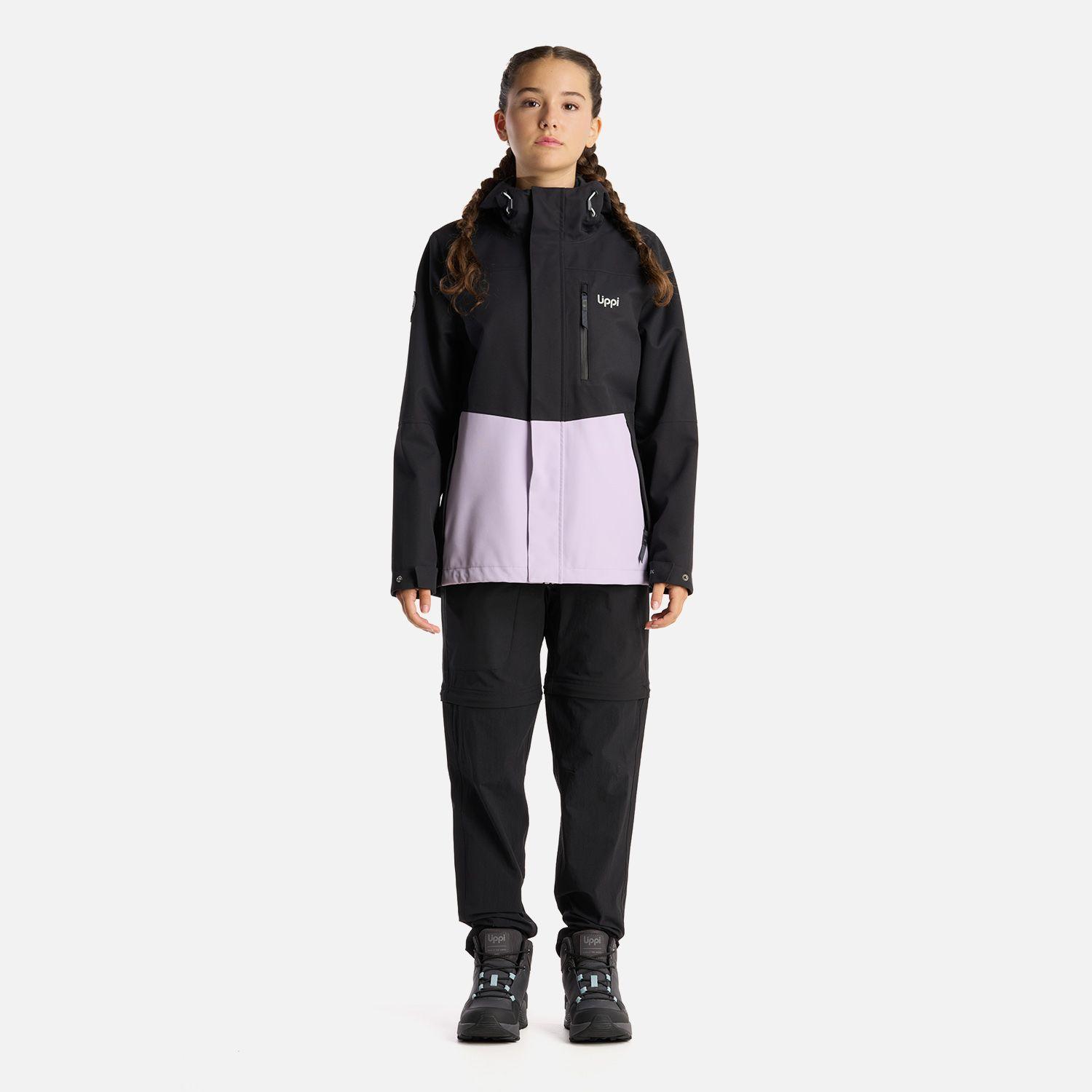 Chaqueta Teen Girl Massif B-Dry Hoody Jacket Negro Lippi-7