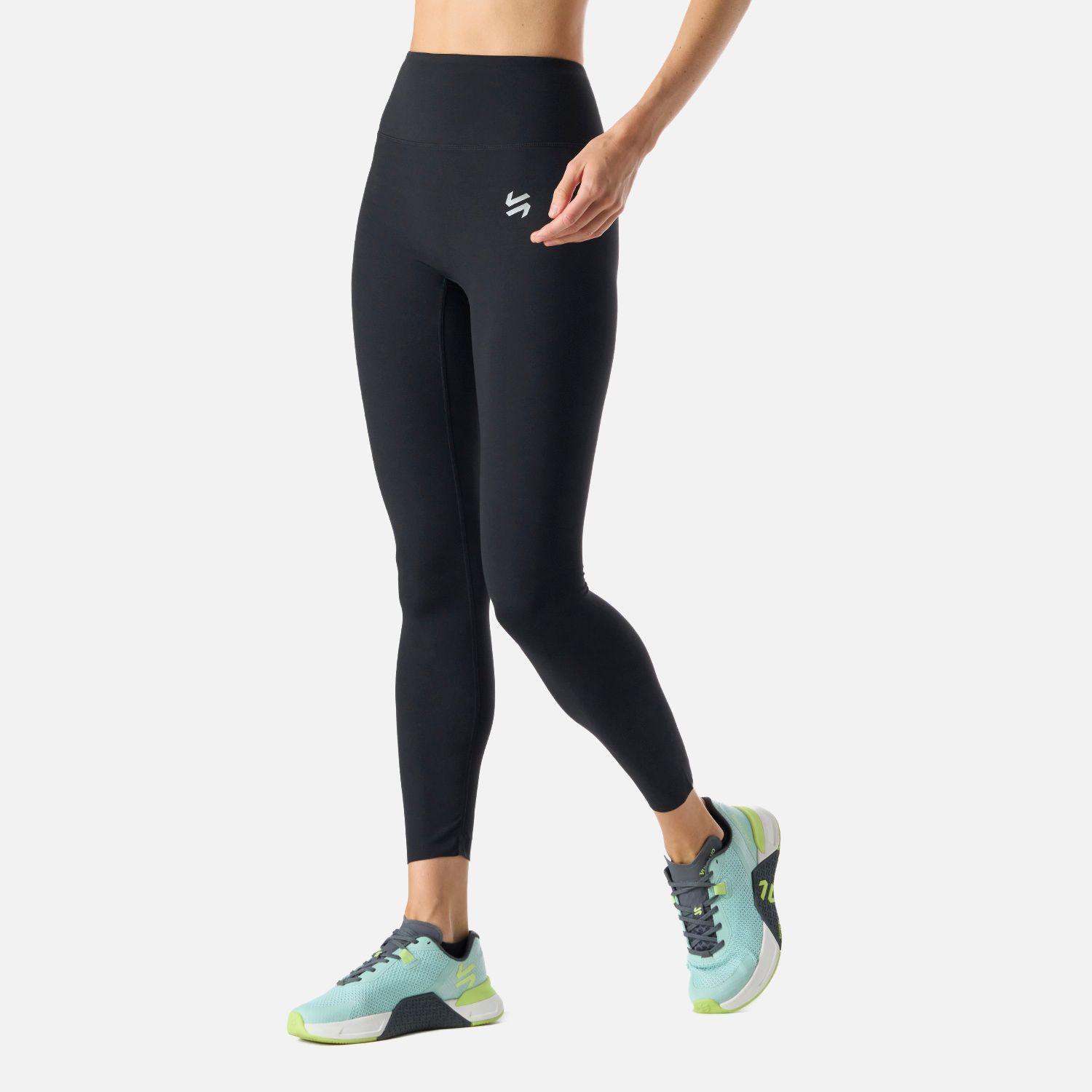 Calza Mujer Tempo 7/8 Super High Rise Leggins Negro Vulcano-1