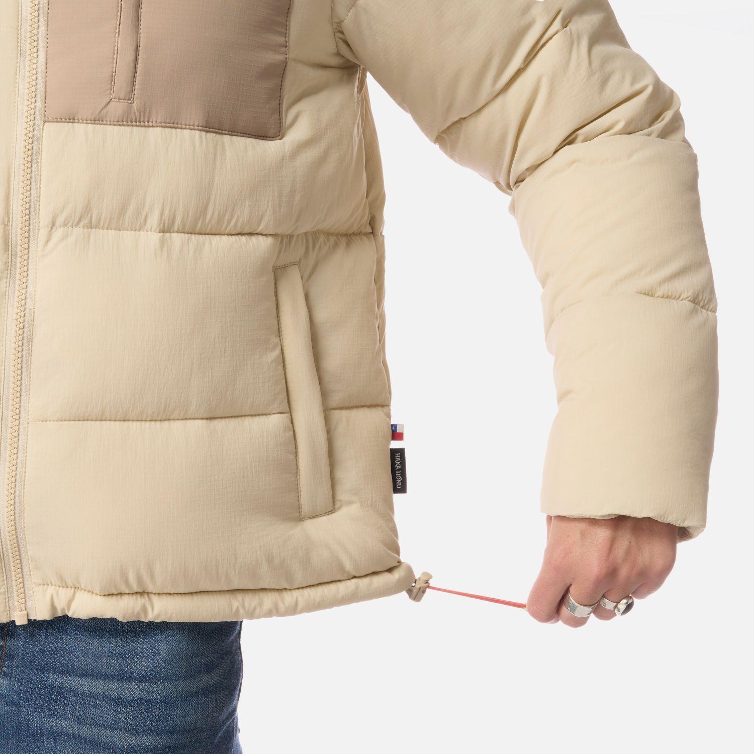 Chaqueta Mujer Aislada Taupe Haka Honu-5