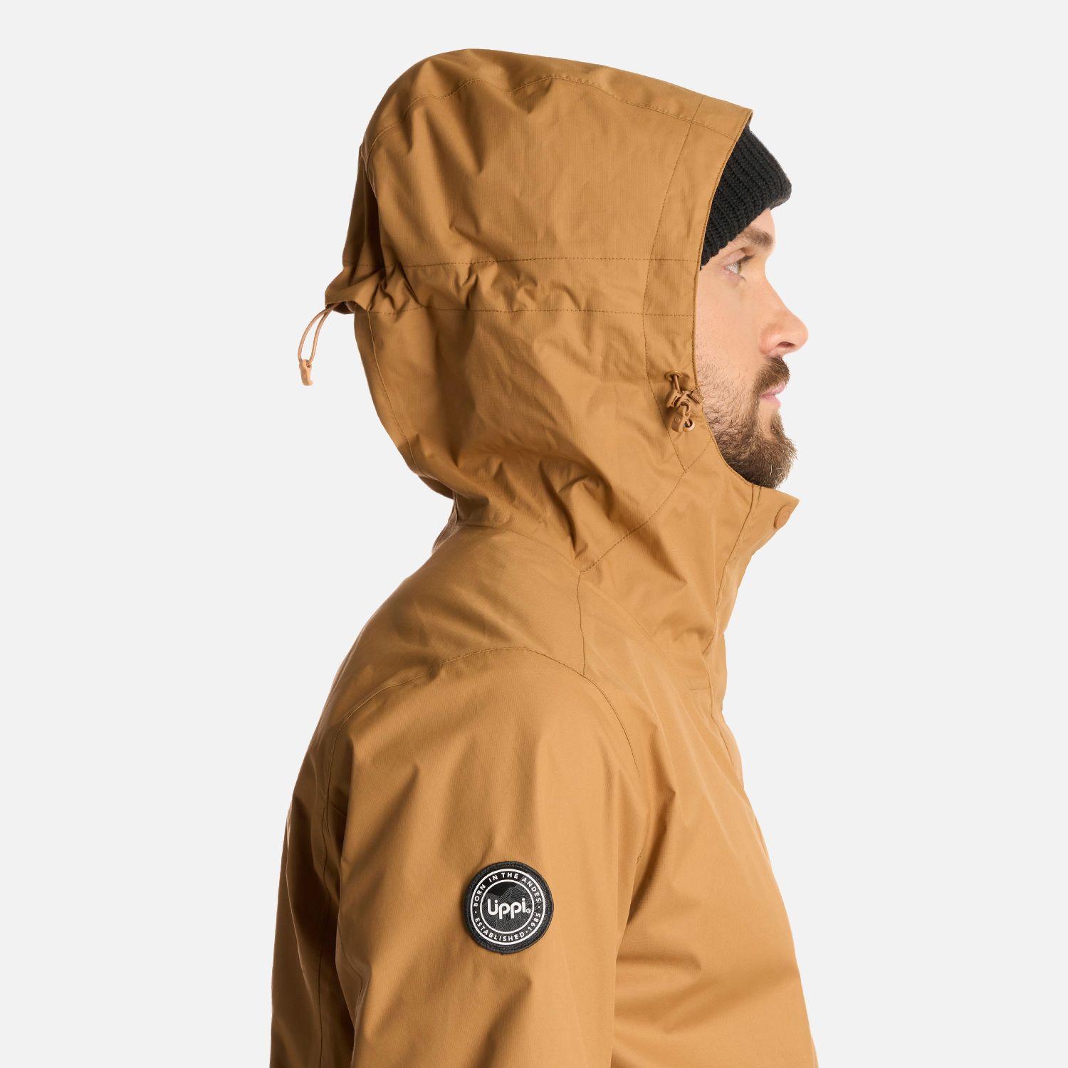 Chaqueta Hombre Blizzard B-Dry Hoody Café Claro Lippi I25-3