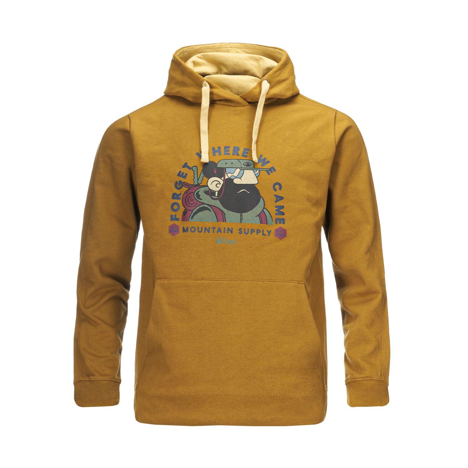 Poleron Teen Boy Insigne Hoody Sweatshirt Cafe Pardo Lippi-0