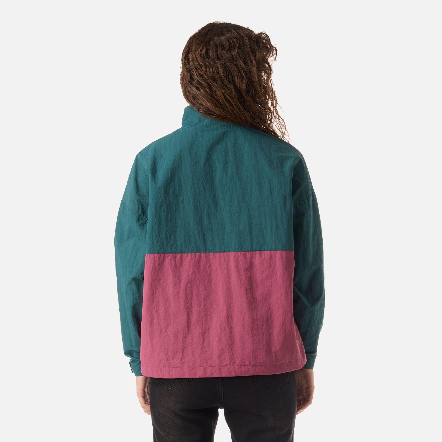 Chaqueta Mujer Hija Del Viento 14 Zip Petroleo Haka Honu V26-2