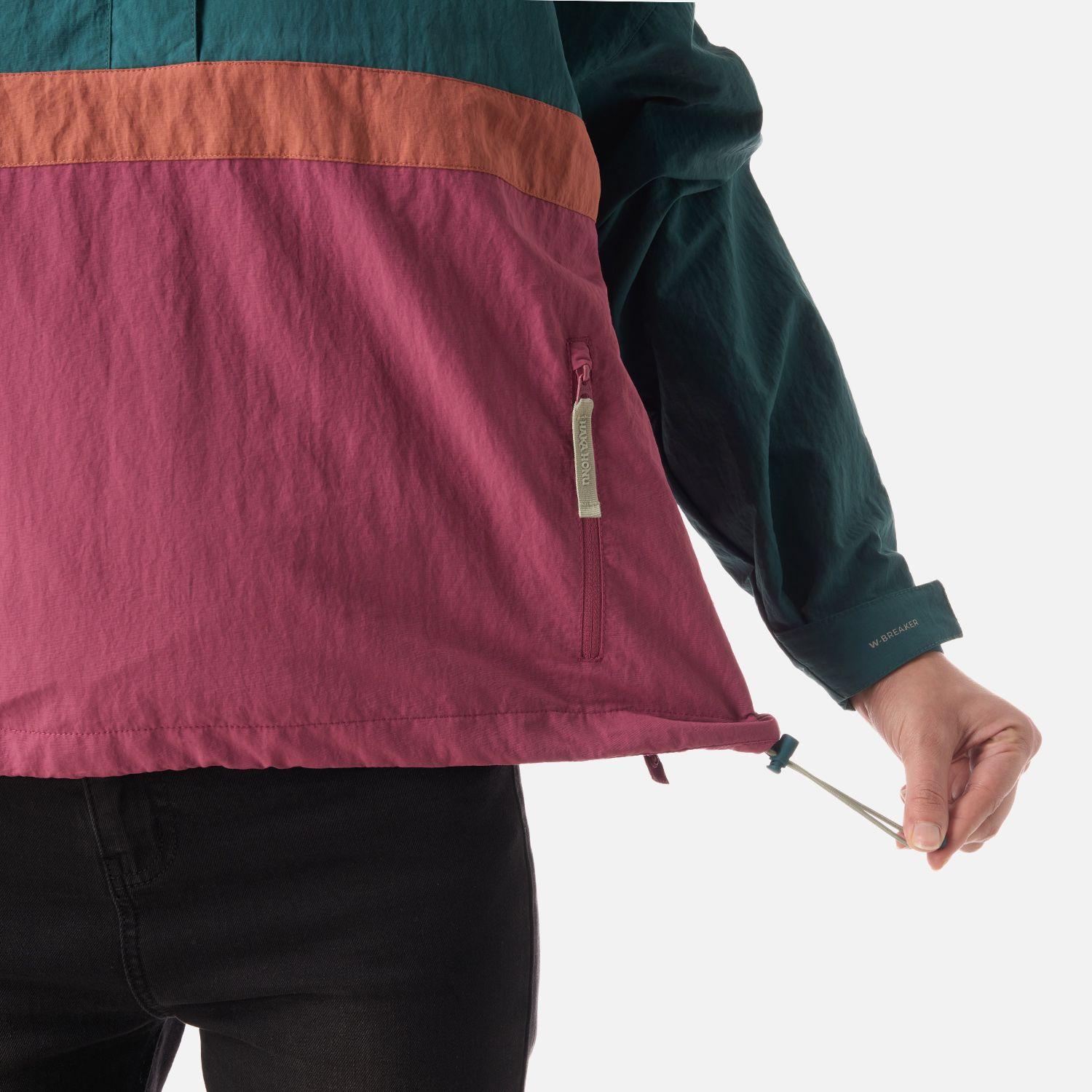 Chaqueta Mujer Hija Del Viento 14 Zip Petroleo Haka Honu V26-5