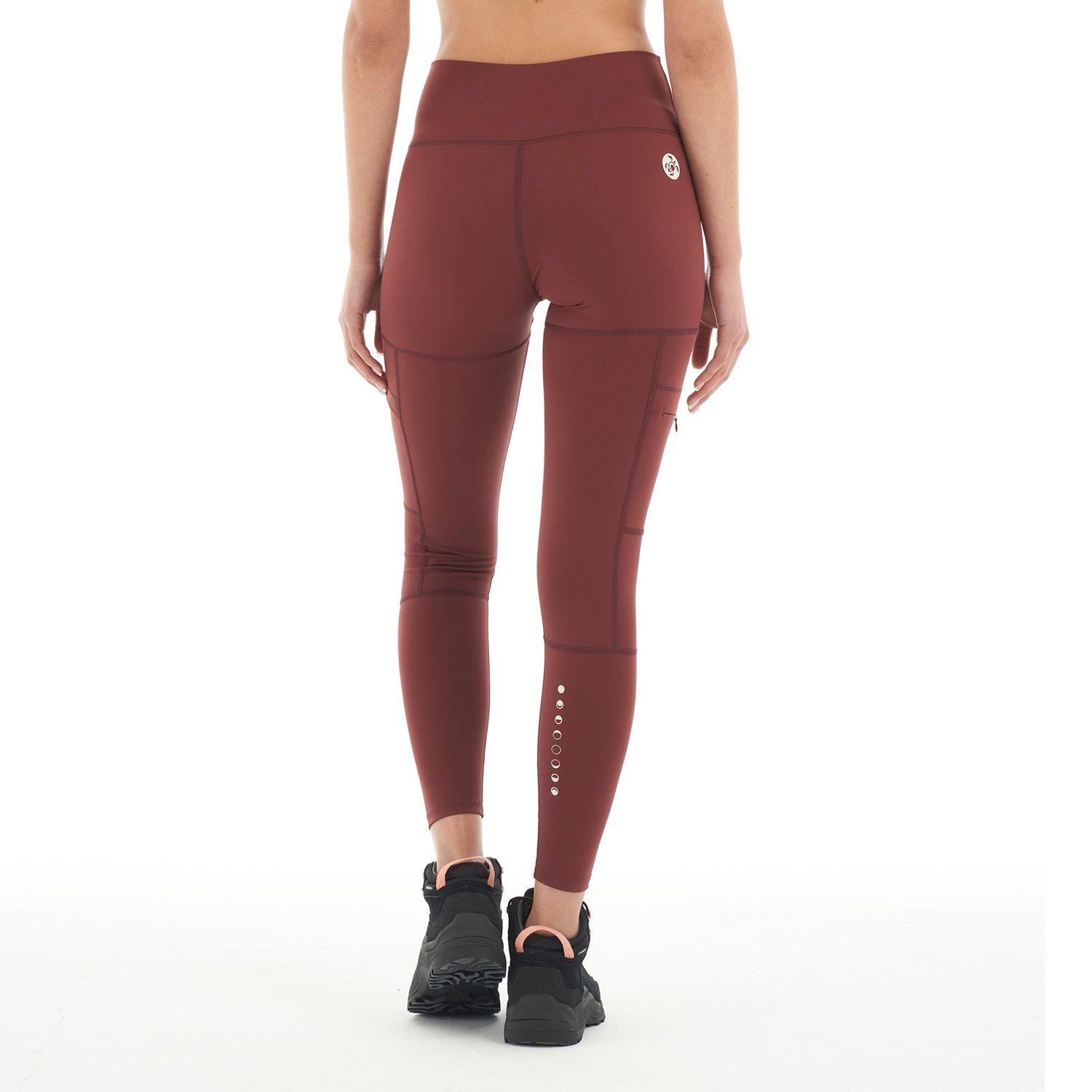 Calza Mujer Pampa Burdeo Haka Honu V22-5