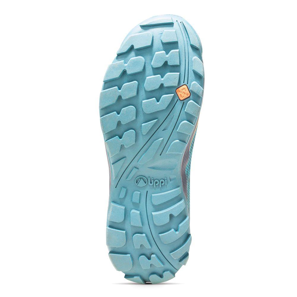 Botín Niño Intense Hike Kids Mid Petroleo Naranjo Lippi-1