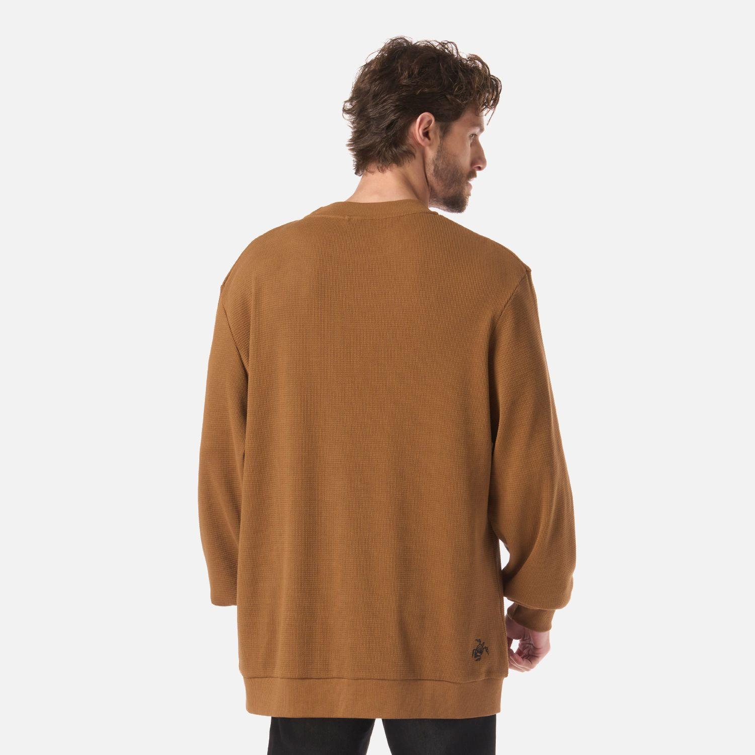 Polerón Hombre Eclipse Mostaza Oscuro Haka Honu V26-2