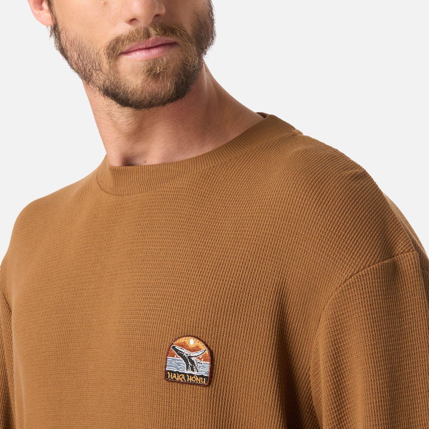 Polerón Hombre Eclipse Mostaza Oscuro Haka Honu V26-3