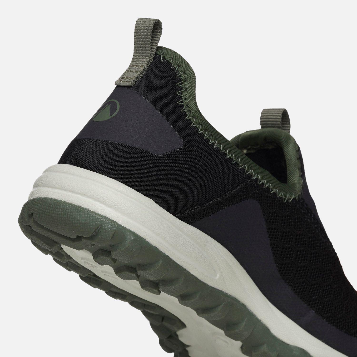 Zapatilla Niño Panal Kids Negro / Verde Lippi V26-7