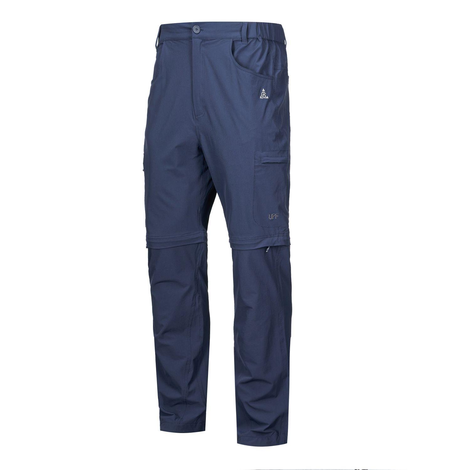 Pantalon Hombre Cedron desmontable Azul Noche Geography-0