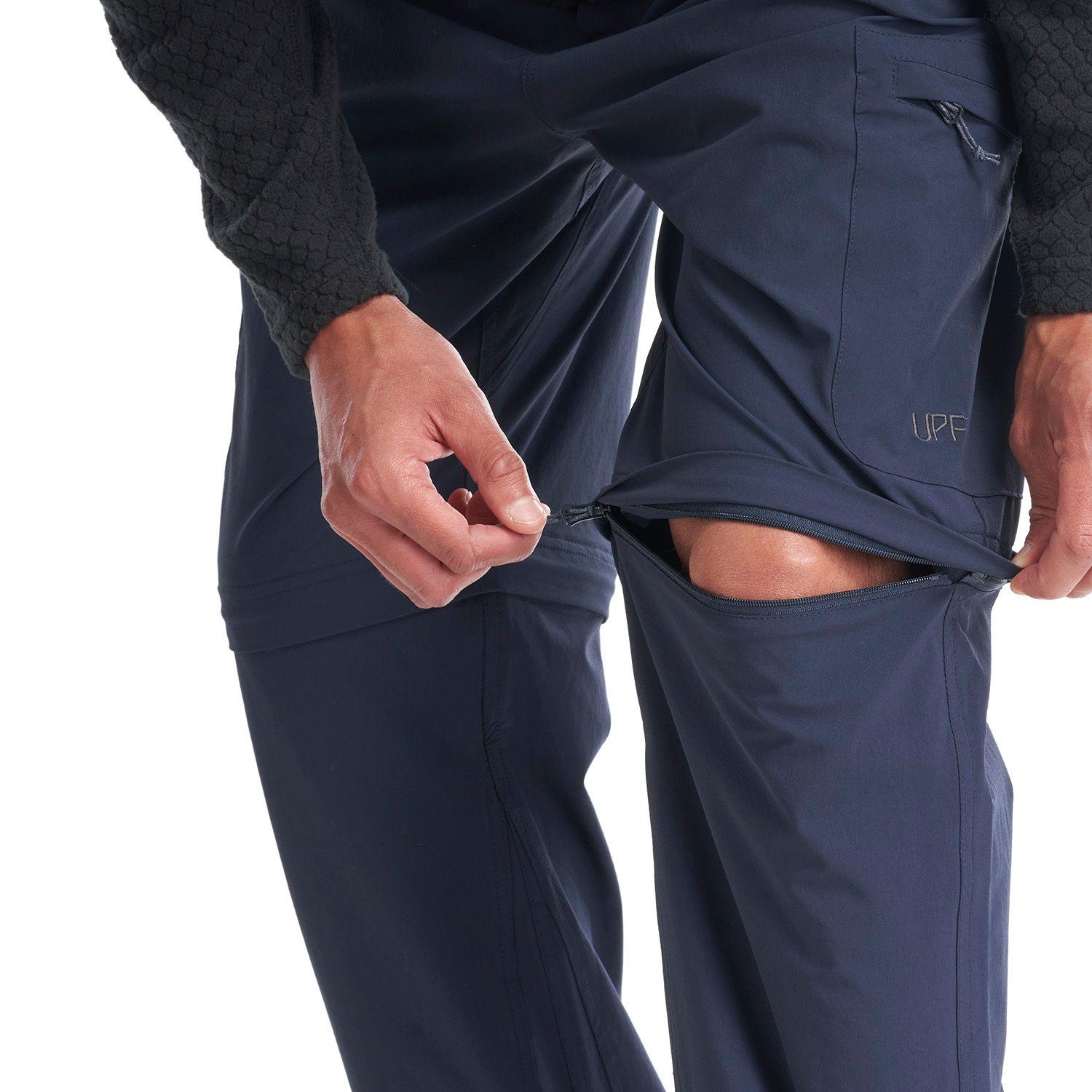 Pantalon Hombre Cedron desmontable Azul Noche Geography-4