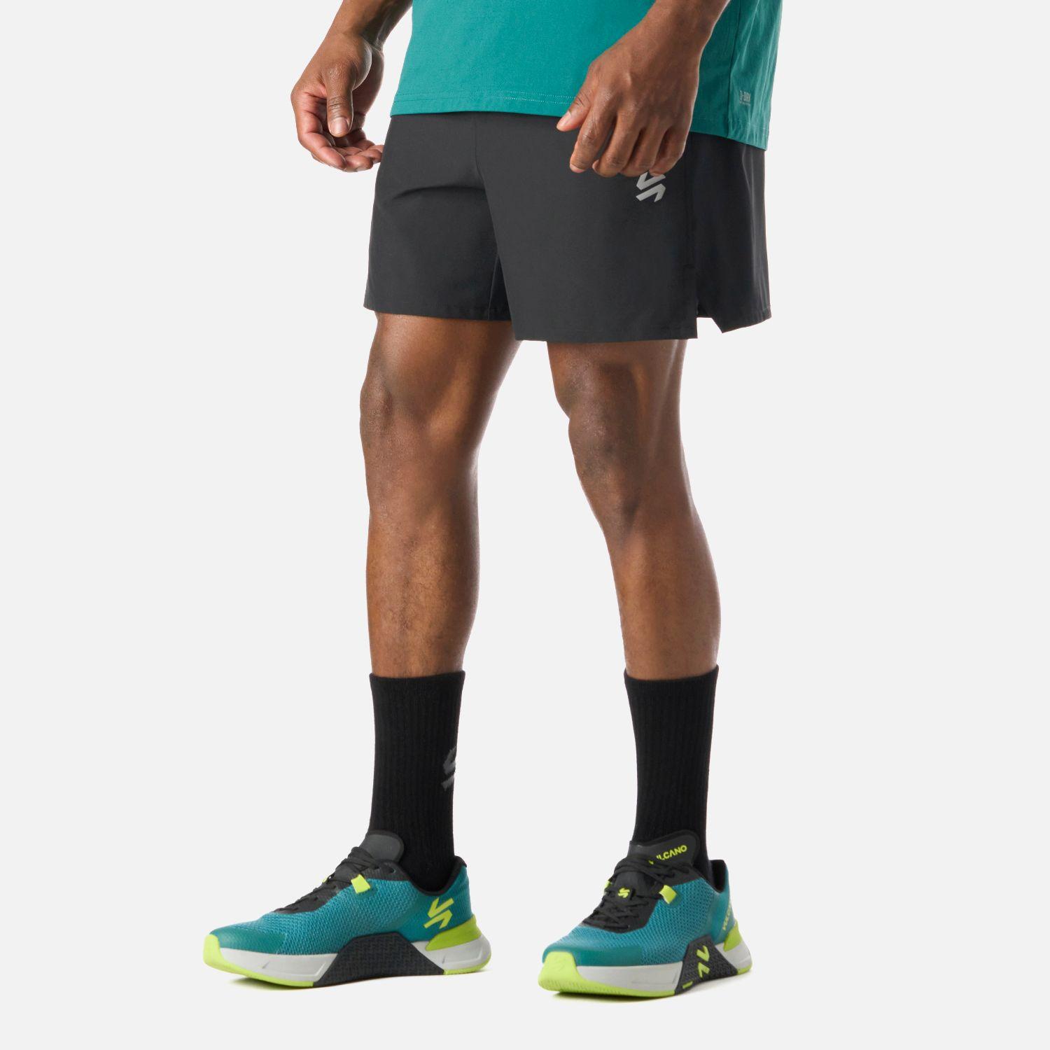 Shorts Hombre Built To Move 2-in-1 5" Shorts Negro Vulcano-1