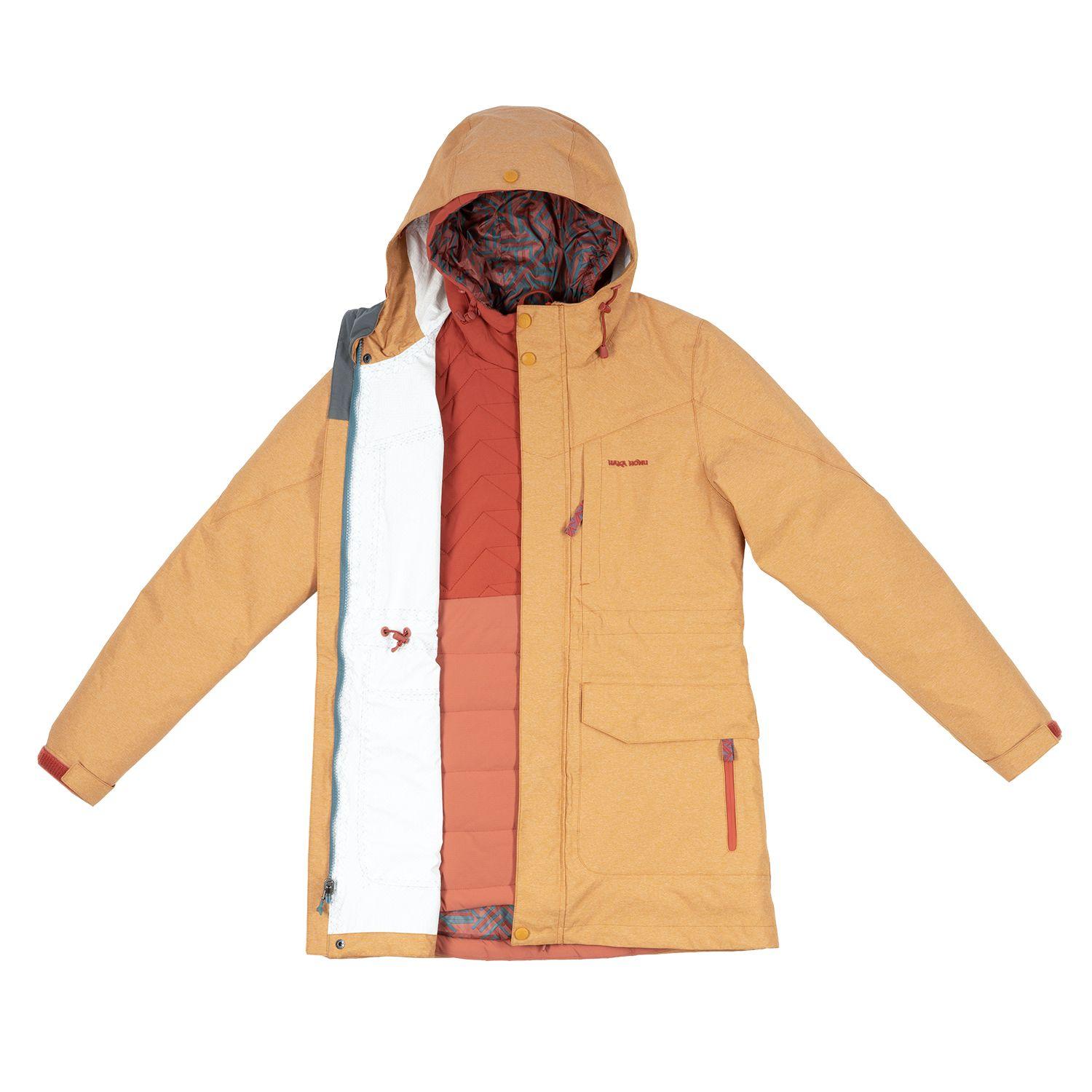 Chaqueta Mujer Perro Guapo Amarillo Haka Honu I20-0