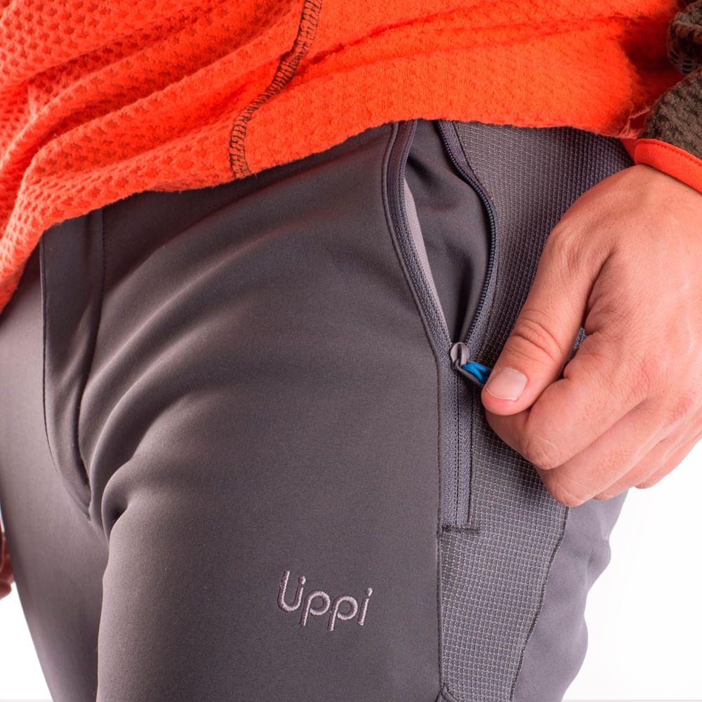 Pantalon Hombre Kimball Softshell Pants Grafito Lippi I17-4