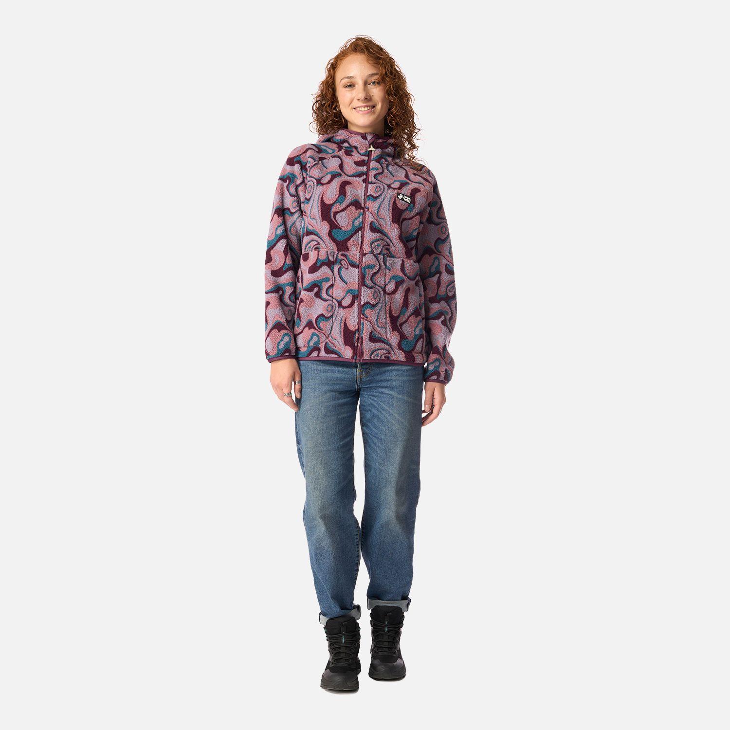 Polar Mujer Ñire Print Lila Haka Honu-5