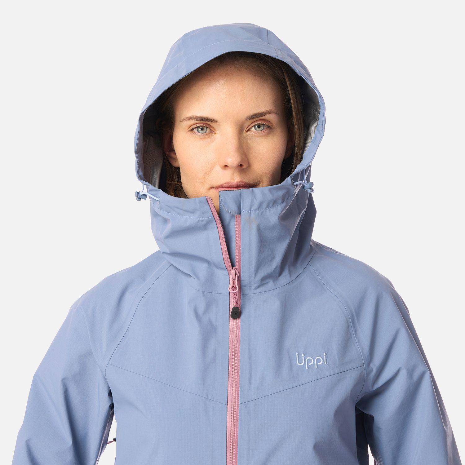 Chaqueta Mujer Alpine B-Dry Hoody Jacket Azul Piedra Lippi I26-3