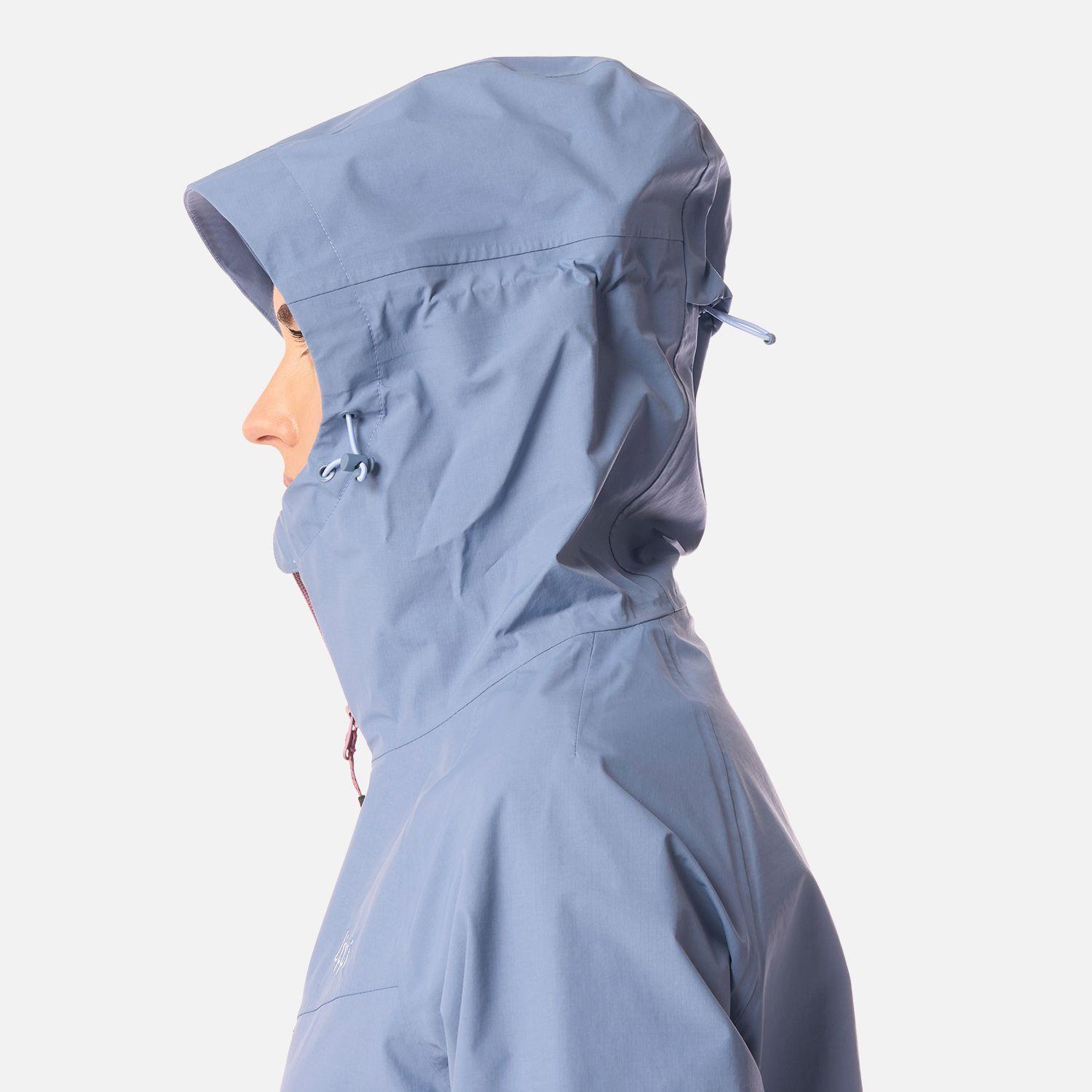 Chaqueta Mujer Alpine B-Dry Hoody Jacket Azul Piedra Lippi I26-8
