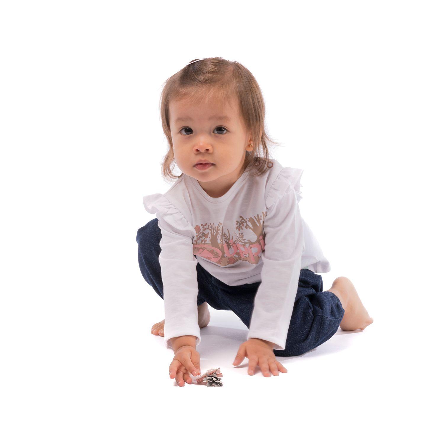 Polera Baby Girl Blossom Long-Sleeve T-Shirt Blanco Lippi-4