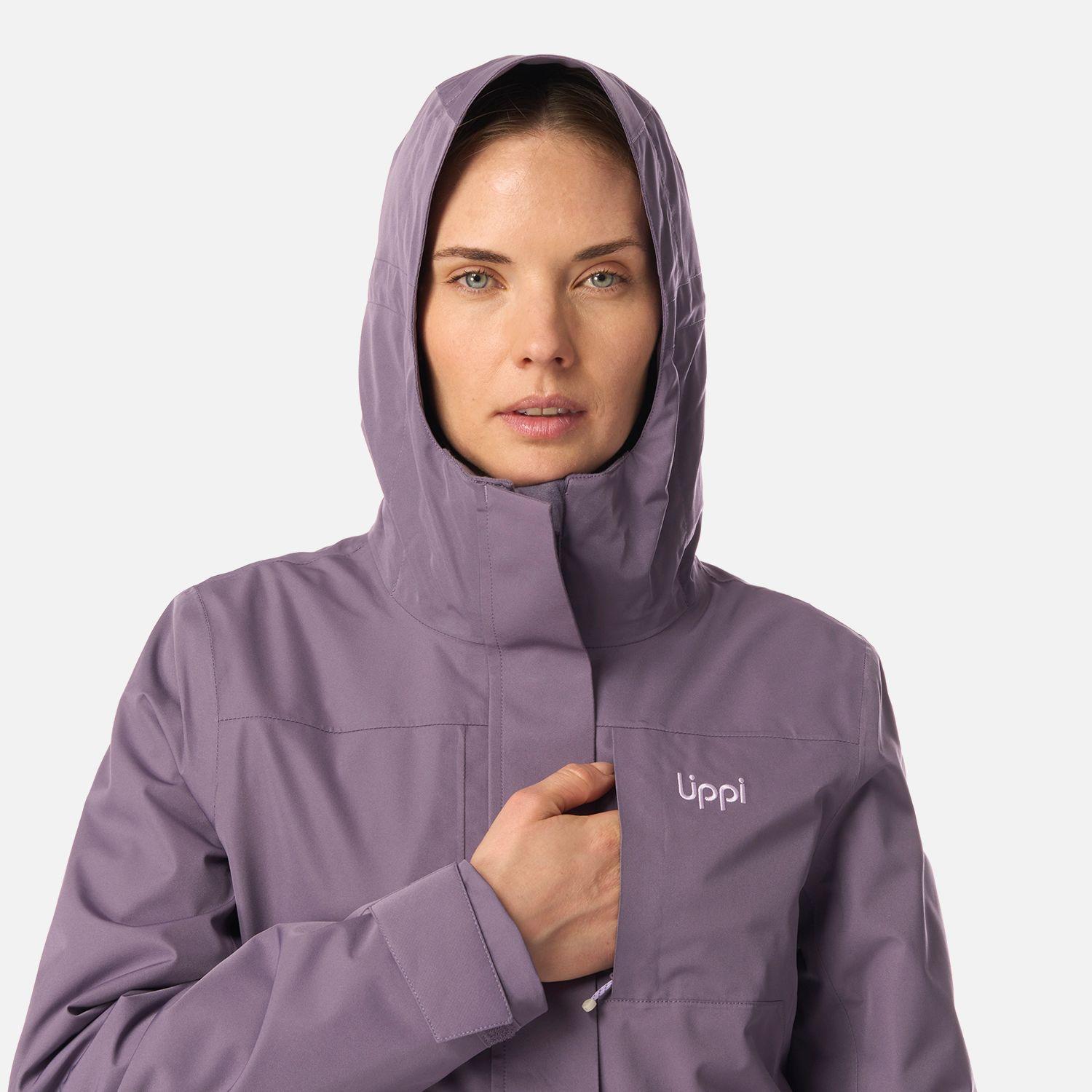Chaqueta Mujer Tres Cruces Fusion-3 Hoody Jacket Violeta Lippi I26-3