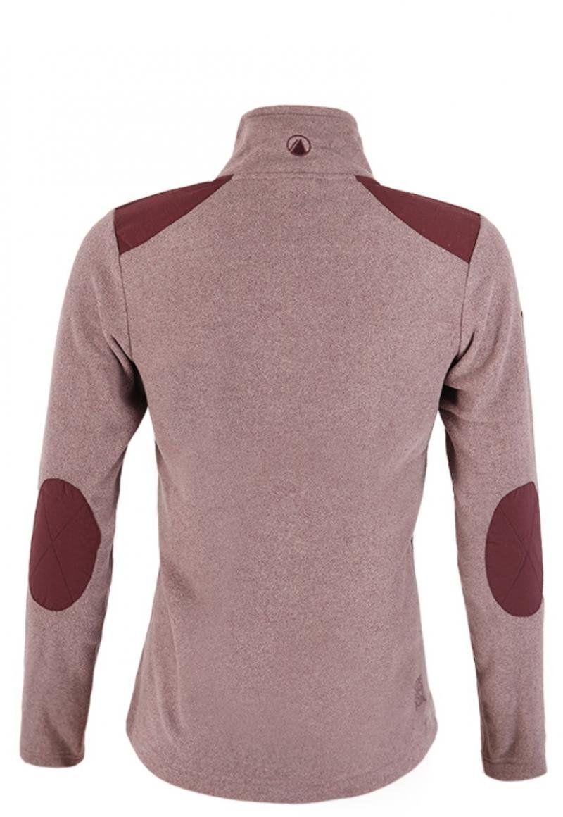 Poleron Mujer Route Therm-Pro Pullover Frambuesa Oscuro Lippi-1