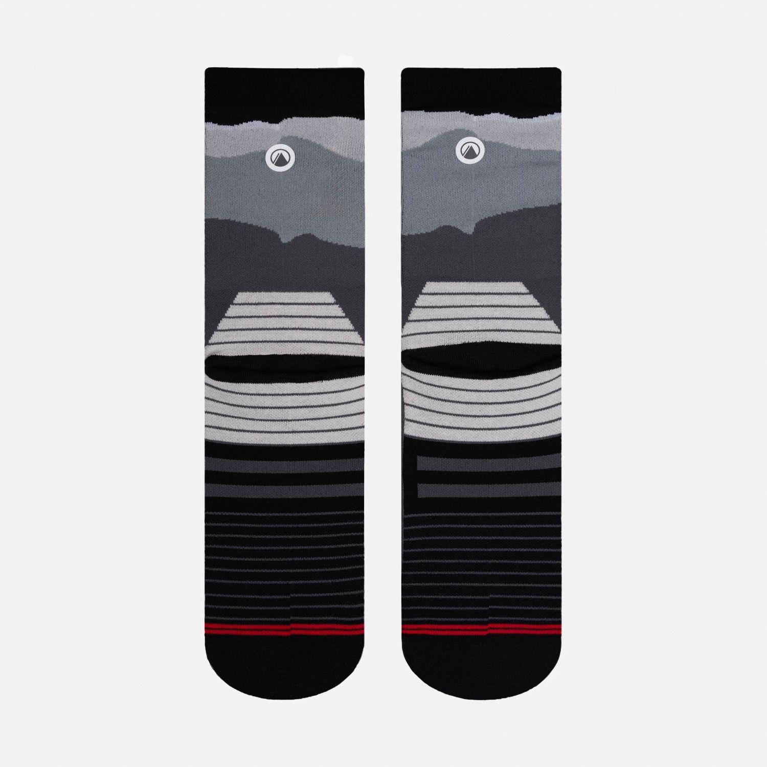 Calcetines Mujer Andes Run Socks Mid Negro Lippi V26-2