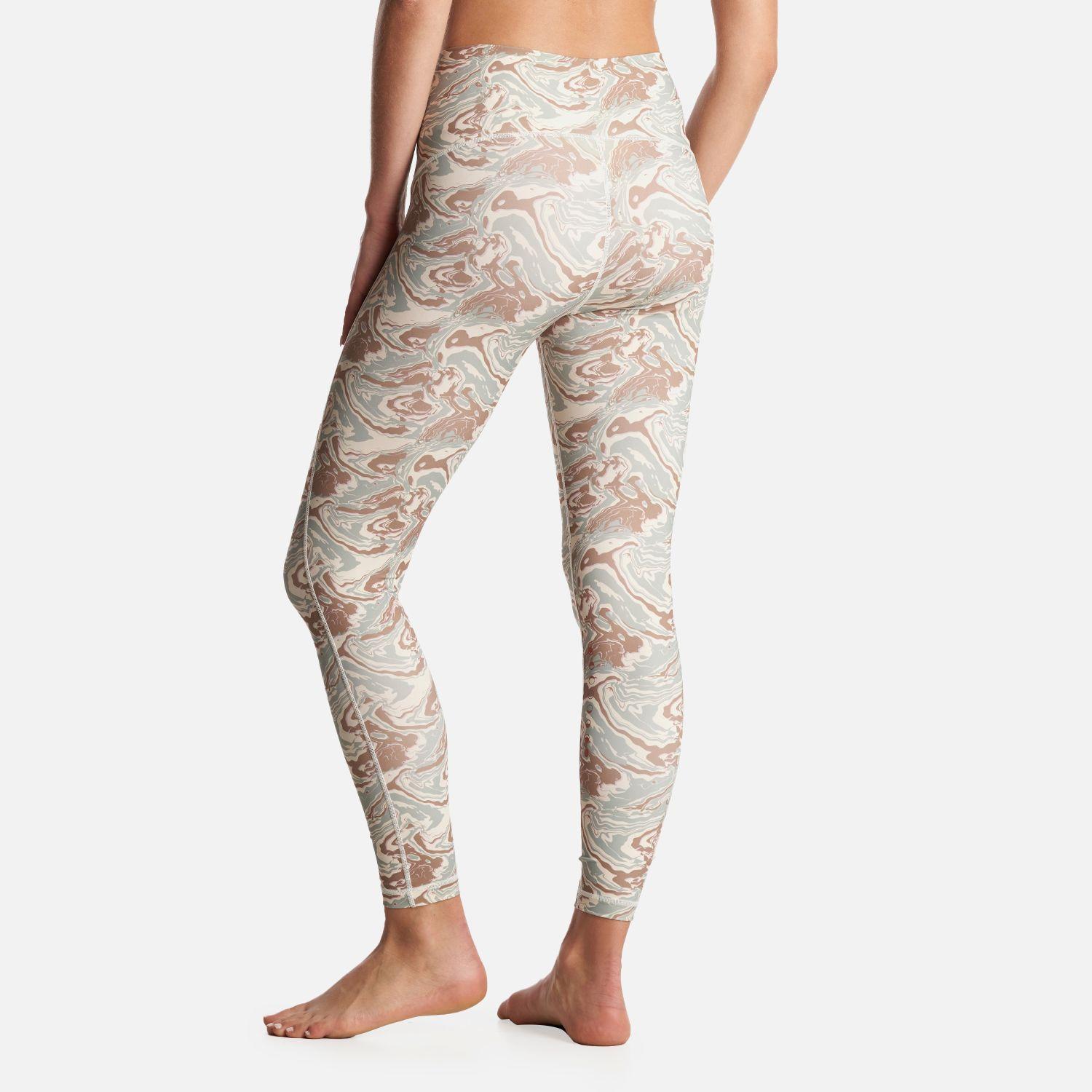 Calza Mujer Coihue Larga Print Crudo Haka Honu-3