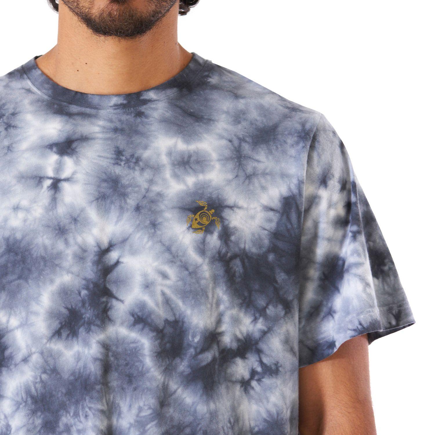 Polera Hombre Rastro Negro Haka Honu I21-4