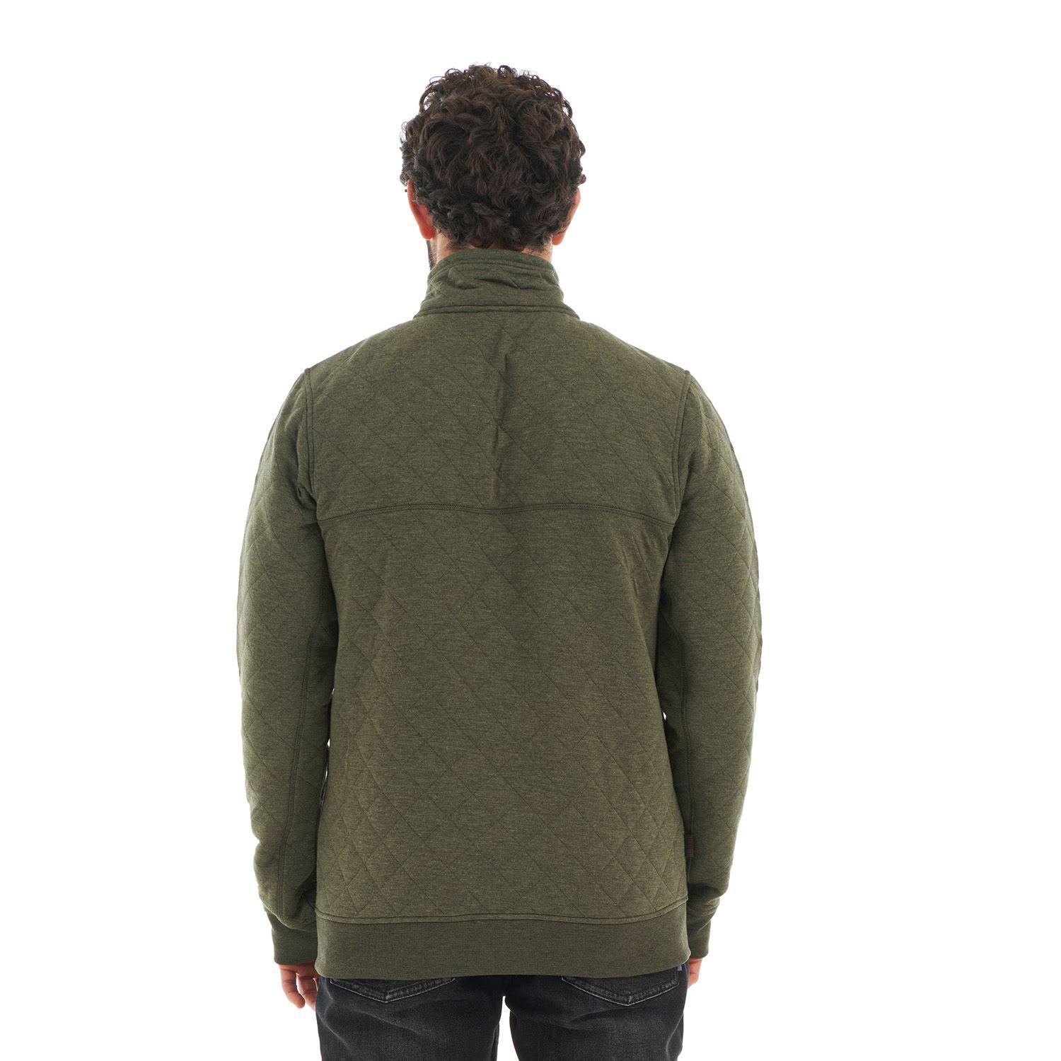 Poleron Hombre Tokerau insulado Verde Haka Honu-5