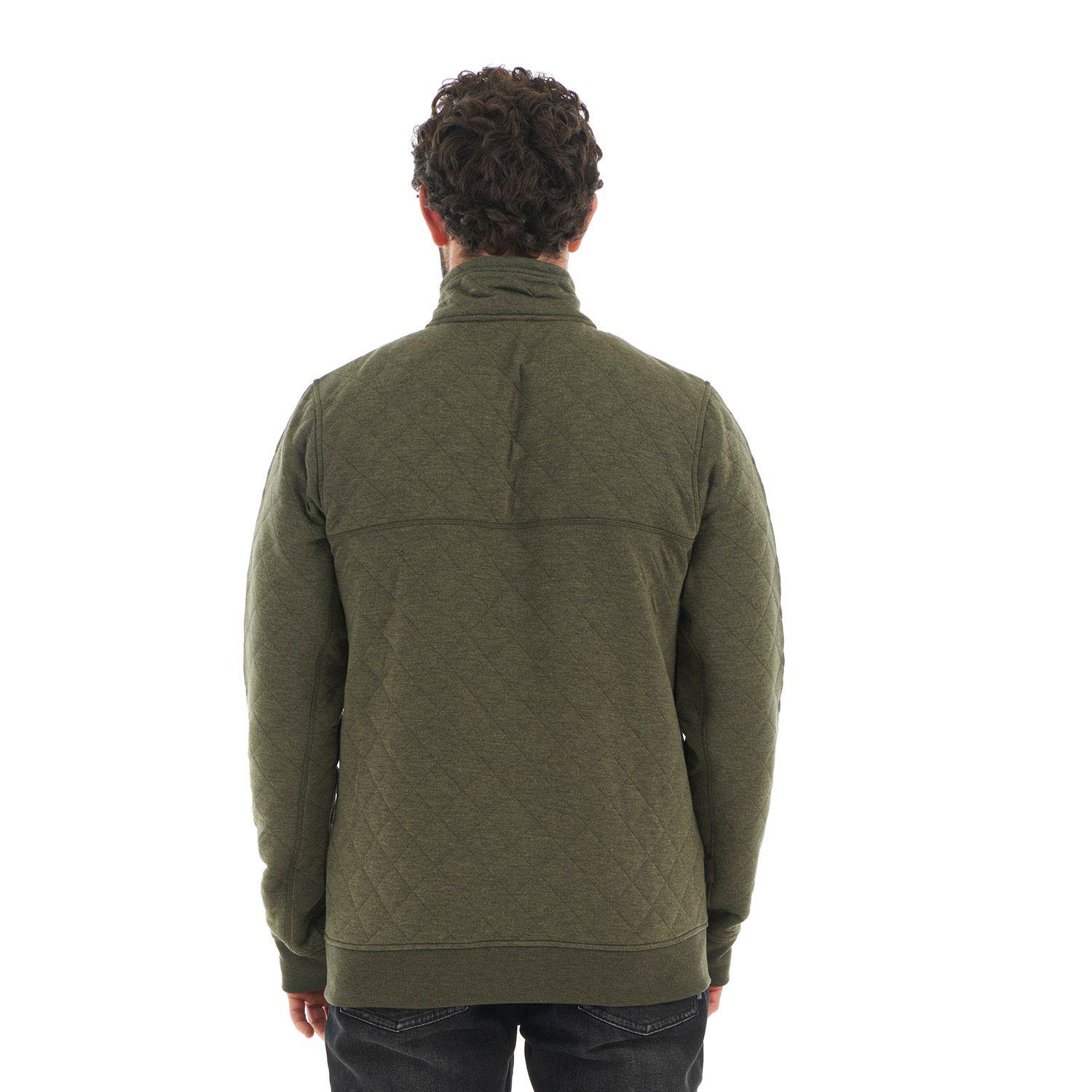 Poleron Hombre Tokerau insulado Verde Haka Honu-5