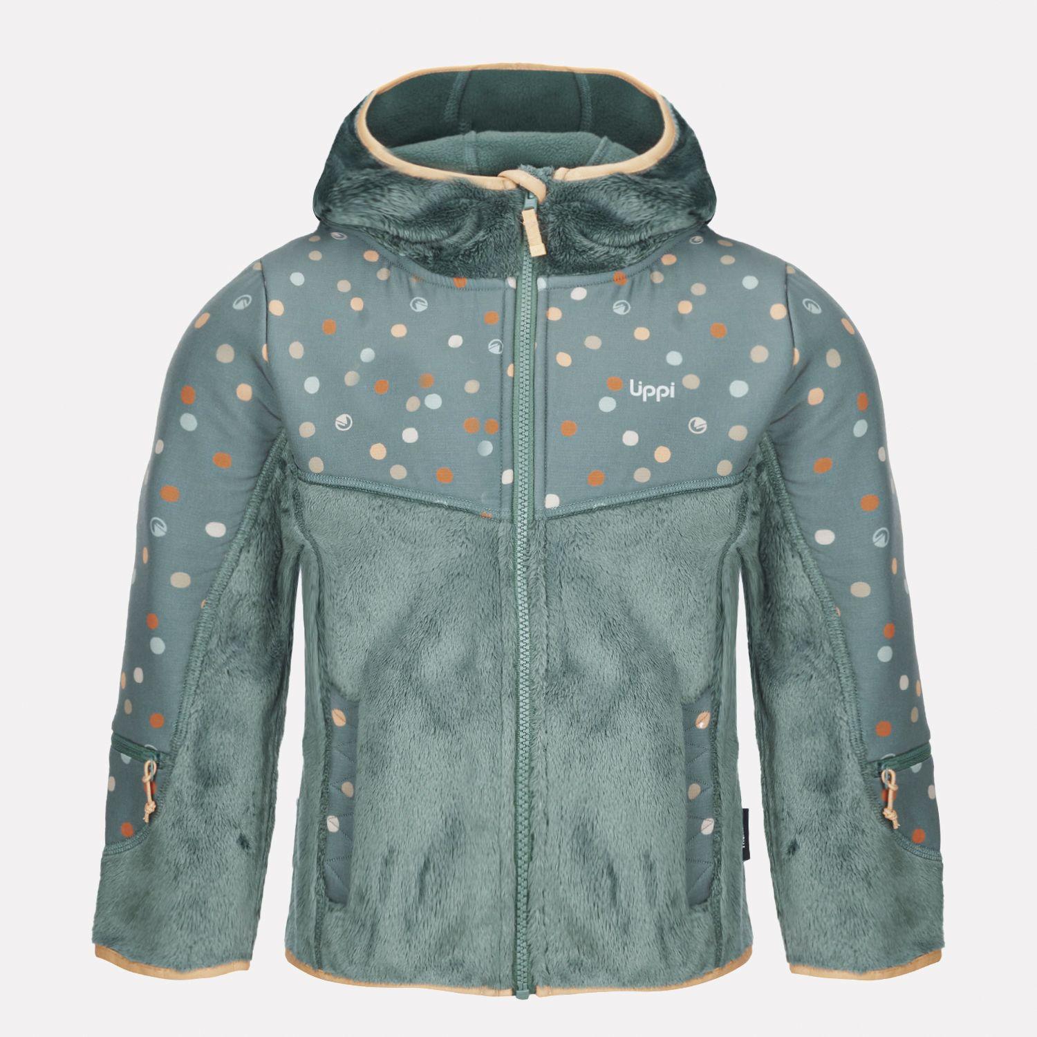 Chaqueta Niña Grillo Therm-Pro Hoody Jacket Verde Grisaceo Lippi V23-0