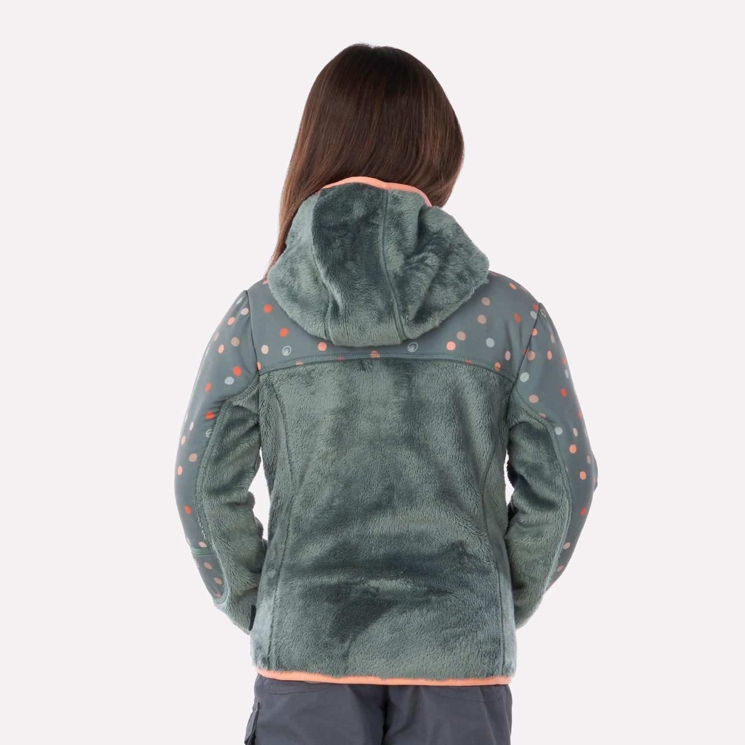Chaqueta Niña Grillo Therm-Pro Hoody Jacket Verde Grisaceo Lippi V23-2