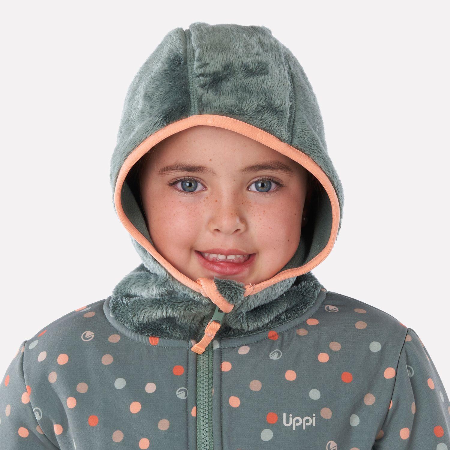 Chaqueta Niña Grillo Therm-Pro Hoody Jacket Verde Grisaceo Lippi V23-3