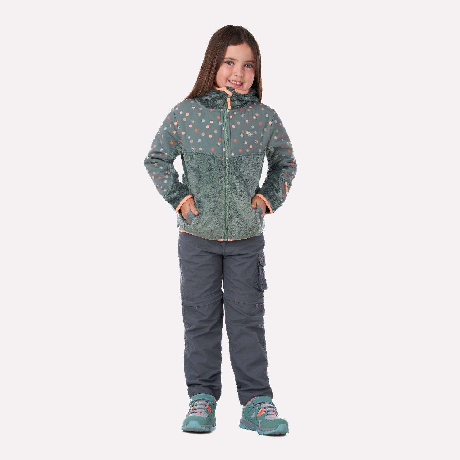 Chaqueta Niña Grillo Therm-Pro Hoody Jacket Verde Grisaceo Lippi V23-5