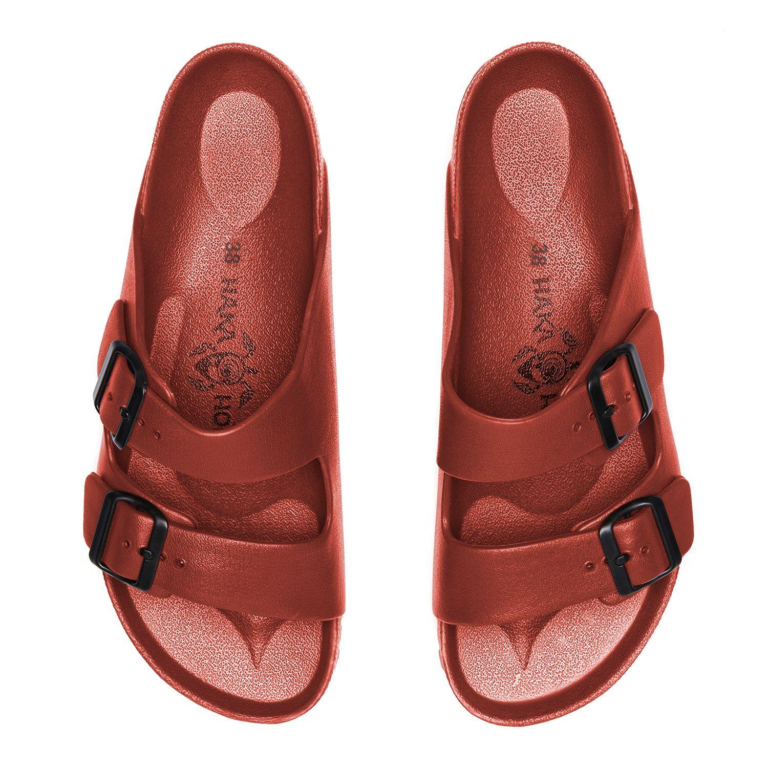 Sandalia Mujer Pancora Rojo Haka Honu V25-5